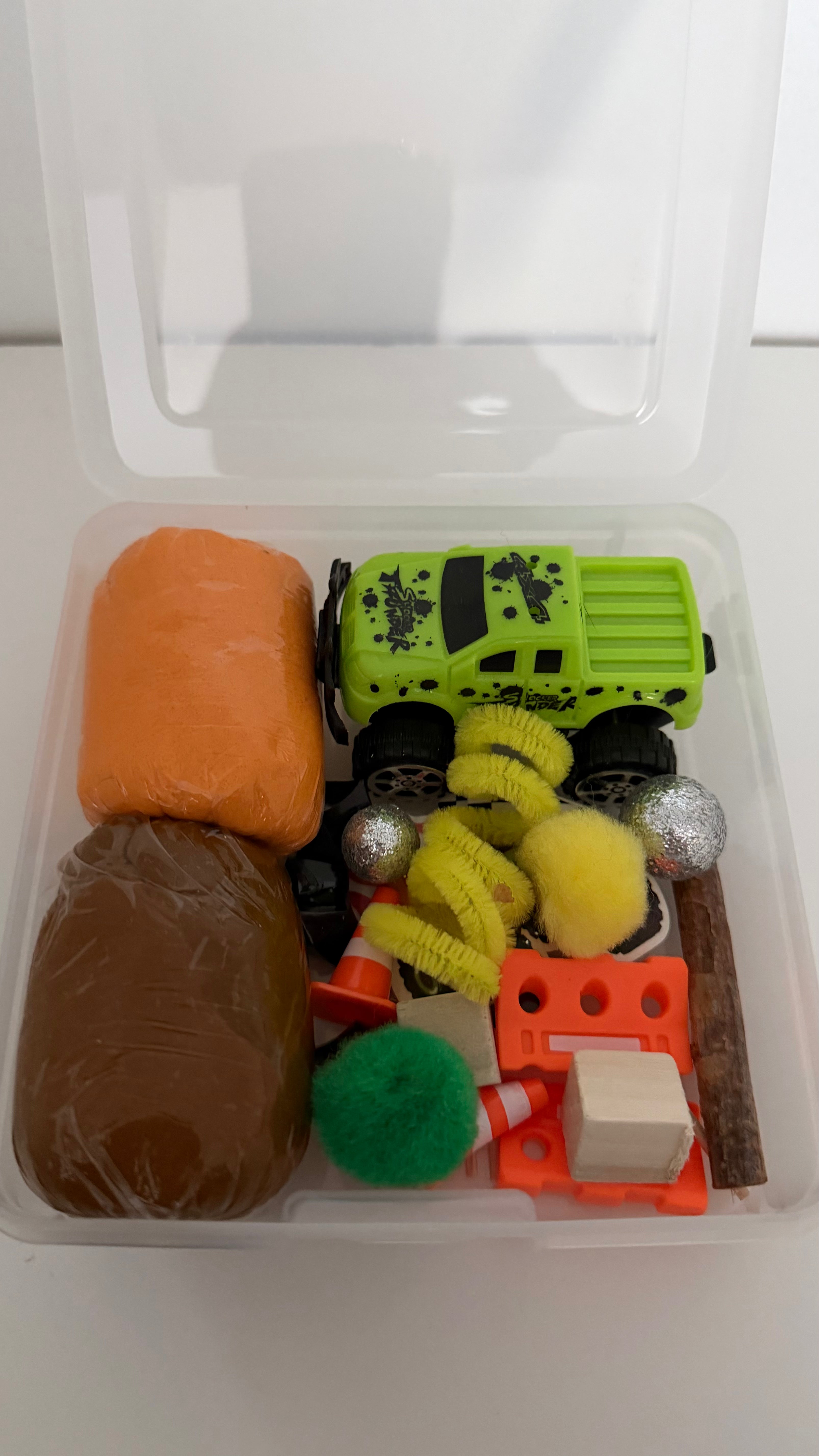 Medium Monster Trucks Sensory Bin